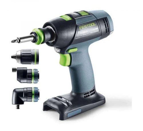 Festool Taladro atornillador a batería T18+3 Basic-Set