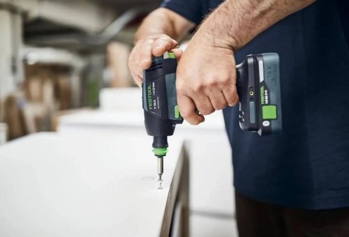 Festool Taladro atornillador a batería T18+3 Basic-Set