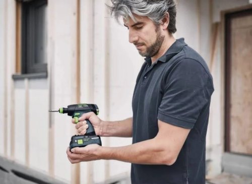 Festool Taladro atornillador a batería T18+3 Basic-Set