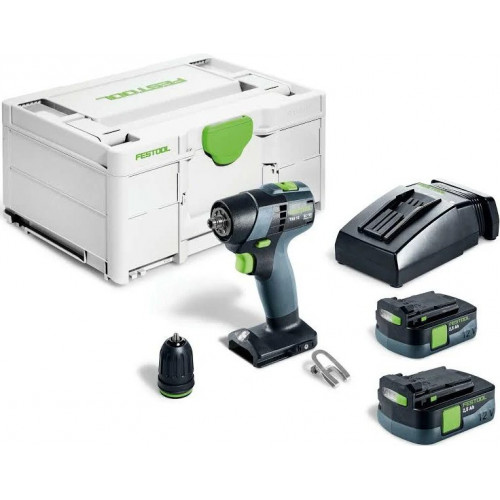 Festool Taladro atornillador a batería TXS 12 2,5-Plus