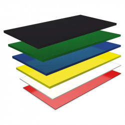 Fibra por plancha estándar negra 2020x1020x40 mm.