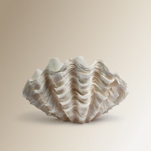 Figura decorativa Concha Patmos Beige