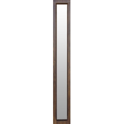 Fijo lateral saga libre con cristal 30x210 roble viejo