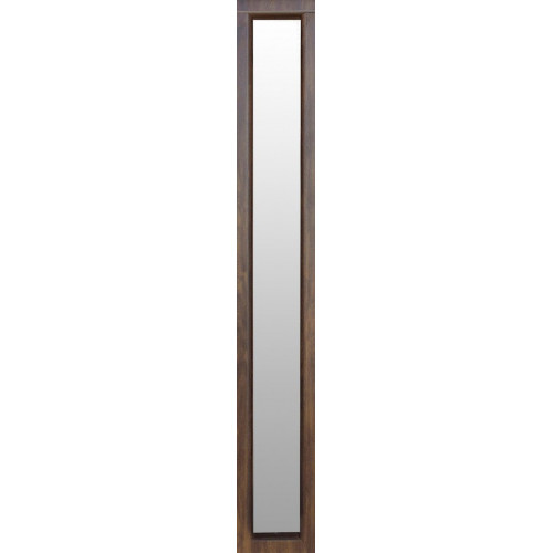 Fijo lateral saga libre con cristal 30x210 roble viejo