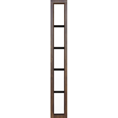 Fijo lateral saga separador sin cristal 30x210 roble viejo