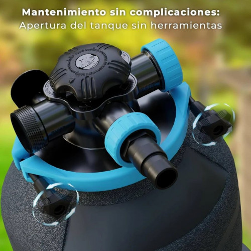 Filtro de arena Gre Depuradora piscina con bomba