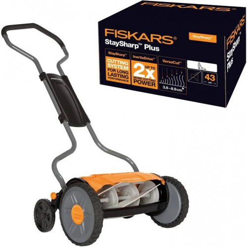 Fiskars Cortacésped StaySharp Plus