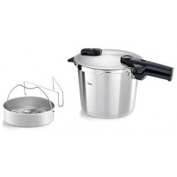 Fissler Pressure cooker Vitaquick Premium stainless steel 2-piece set