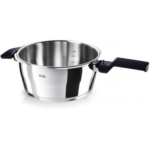 Fissler Vitaquick pressure cooker, stainless steel, 10 L, Ø 26 cm