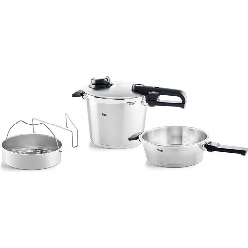 Fissler Vitavit Premium Hob Pressure Cooker Duo Set (622-412-12-070/0)