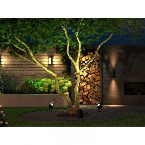 Foco para exteriores Philips Hue Lily XL Iluminación inteligente Bluetooth/Zigbee Negro