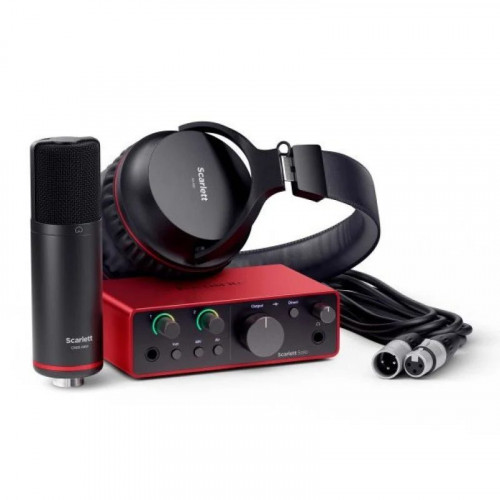 Focusrite Scarlett Solo Studio 4th Gen Interface de Audio