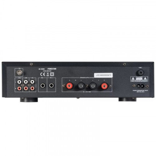 Fonestar AS-3030 Amplificador Estéreo Hi-Fi 30+30W RMS Bluetooth/USB/FM