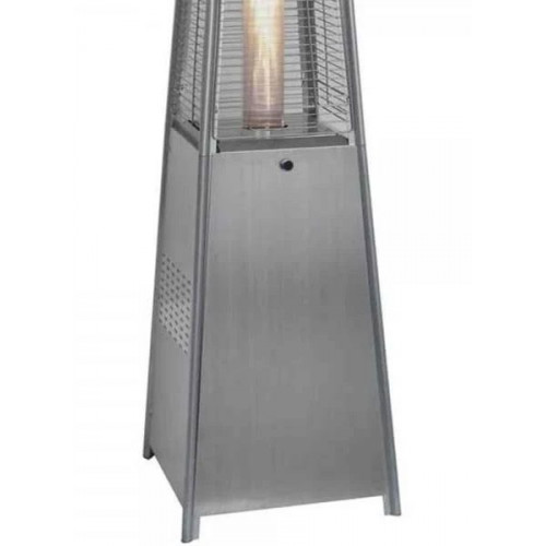Forcali Estufa Exterior 13kw A Gas Acero Inoxidable Pirámide para Terraza