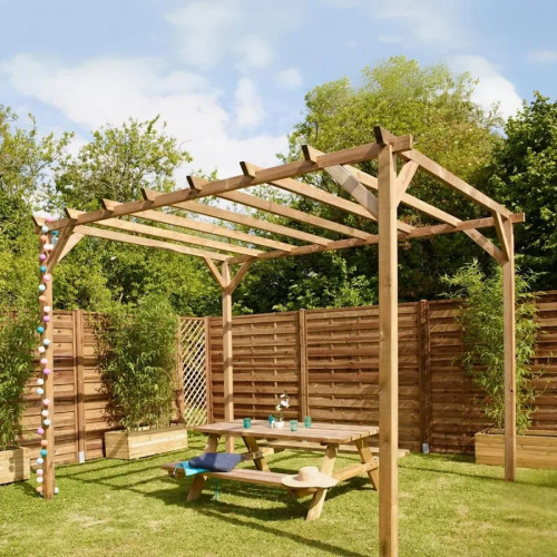FOREST STYLE Pérgola de madera Magdalie