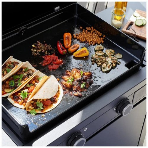 Forge Adour Plancha eléctrica 3200w 60,5x42cm negra Modern e60an