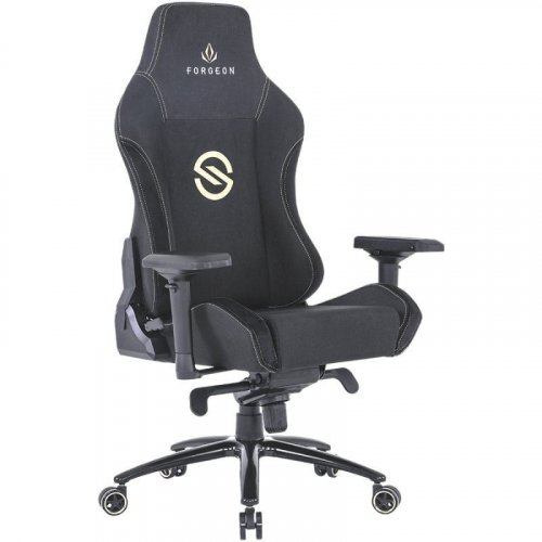 Forgeon Spica Fabric Silla Gaming Tela Transpirable Negra