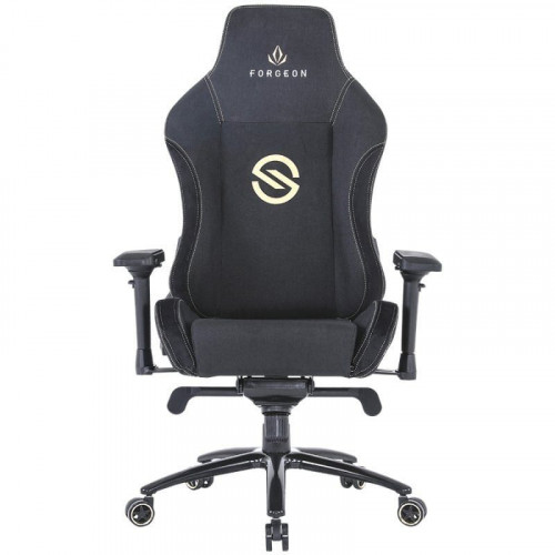 Forgeon Spica Fabric Silla Gaming Tela Transpirable Negra