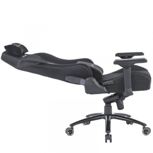 Forgeon Spica Fabric Silla Gaming Tela Transpirable Negra