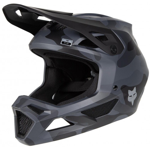 Fox Youth Rampage Camo Helmet black camouflage