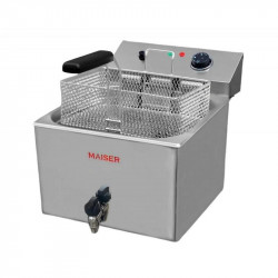 Freidora de 10 litros con 3 cestas grifo Maiser