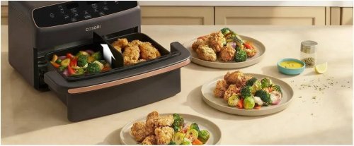 Freidora de Aire Cosori Twinfry Dual Blaze Compact