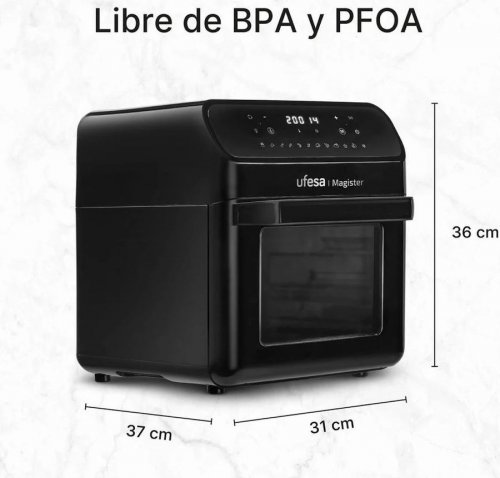 Freidora de aire digital 12L Magister Ufesa
