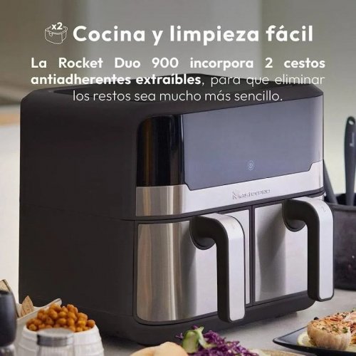 Freidora de aire Masterpro Rocket Duo 900