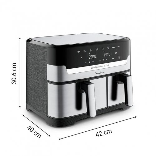 Freidora de aire Moulinex EZ905D20 Dual