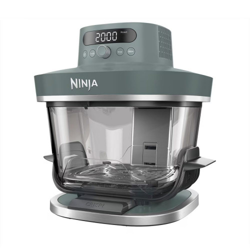 Freidora de aire Ninja AS101EUGY portátil, 7 en 1 Gris ceniza