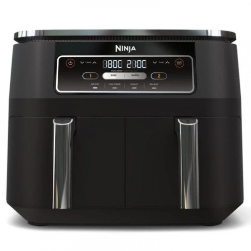 Freidora de aire Ninja Foodi Dual Zone AF200EU 7.6 L doble zona 2400W negra