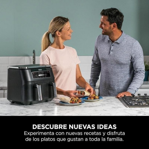 Freidora de aire Ninja Foodi Dual Zone AF200EU 7.6 L doble zona 2400W negra