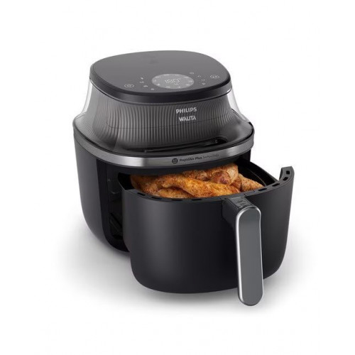 Freidora de aire Philips S3000 Dig con ventana tamaño XXL y 7,2 litros Negro / Cobre
