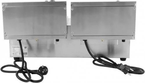 freidora electrica 10 + 10 litros con termostato E.G.O
