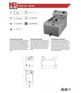 Freidora Electrica 8 Lt Fd-8l