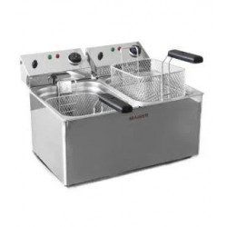 Freidora eléctrica de 10+10 litros con 4 cestas Maiser F12/103X2