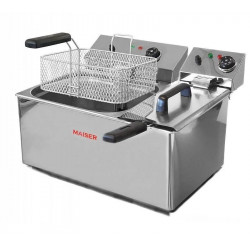 Freidora eléctrica de 10+4 litros Maiser F12/10+6/4