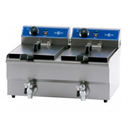 Freidora eléctrica de sobremesa FRY-13+13 de Irimar