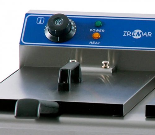 Freidora eléctrica de sobremesa FRY-13+13 de Irimar