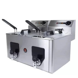 Freidora profesional doble PF-10+10 230/50-60/1 Sammic