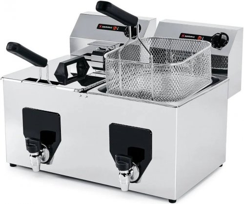 Freidora profesional doble PF-10+10 230/50-60/1 Sammic
