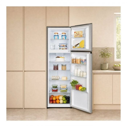 Frigorífico 2 Puertas, No-Frost, 251L, clase D, inox, VALBERG