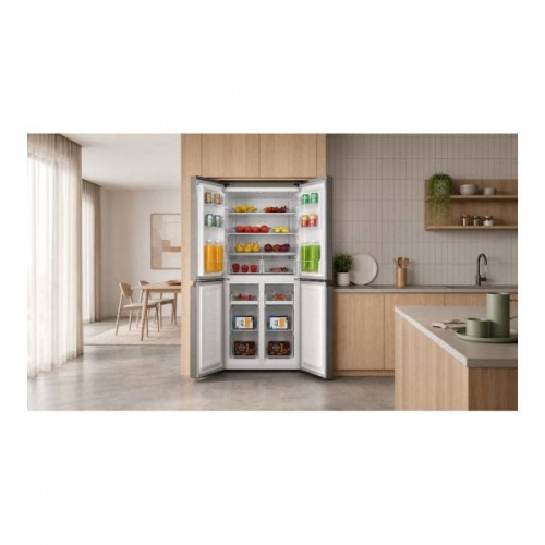 Frigorífico 4 Puertas, No Frost, 466L, Clase D, inox, VALBERG 4D 466 D X742C