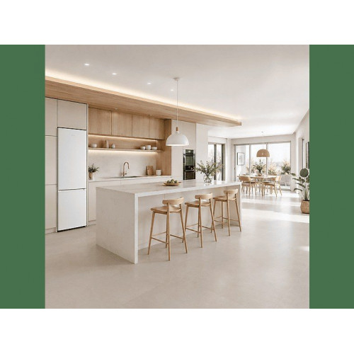 Frigorífico combi - Midea MDRB380FGE01A, No Frost, 180 cm Altura, 270 l, Control Electrónico, 4 Estrellas, Blanco