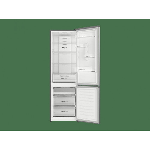 Frigorífico combinado - VOK EVR-308NCEI, Compresor Inverter, No Frost, Altura 185,5 cm, Capacidad 308 l, Inox