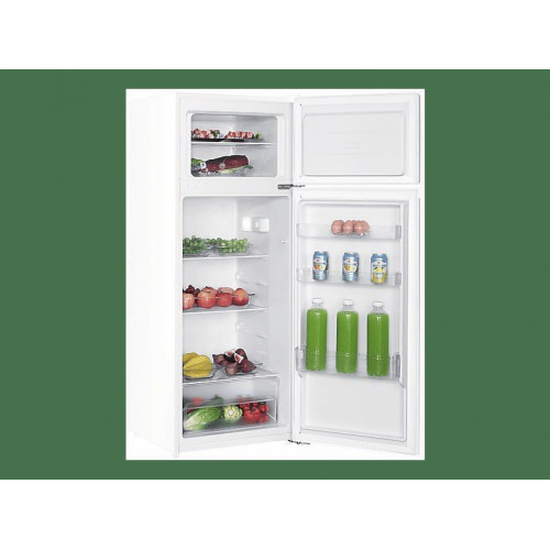 Frigorífico dos puertas - ok. OFK 471 E W, PW58BM, 142.5 cm, 206 l, Pies ajustables, Blanco