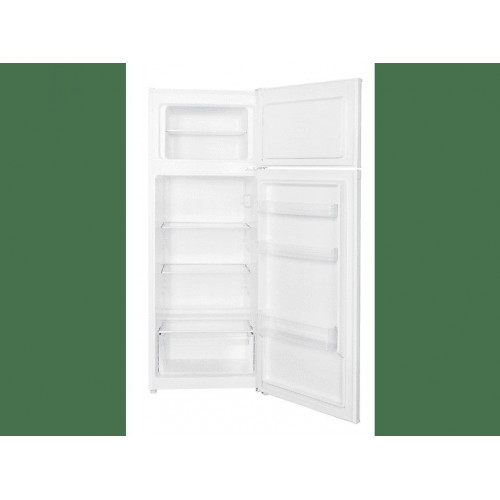 Frigorífico dos puertas - ok. OFK 471 E W, PW58BM, 142.5 cm, 206 l, Pies ajustables, Blanco