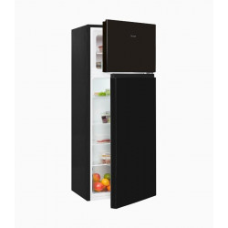 FRIGORIFICO 2 PUERTAS EXQUISIT CLASE E 145X55CM NEGRO