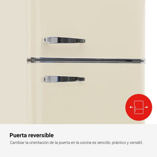 Frigorífico 2 puertas Fagor frio estático - 3FFV-1455BG Beige