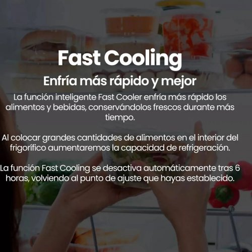 Frigorífico 2 puertas Infiniton FG-300D75WEJ